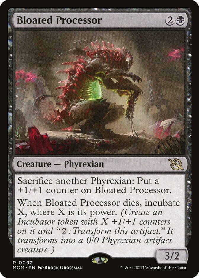 Bloated Processor 93 (March of the Machine)  - Foil | Good Games Cannington