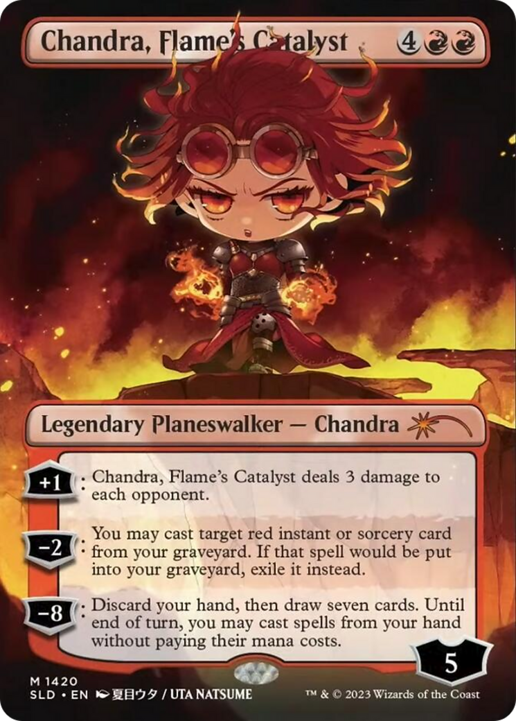 Chandra, Flame's Catalyst (Rainbow Foil) [Secret Lair Drop Series] | Good Games Cannington