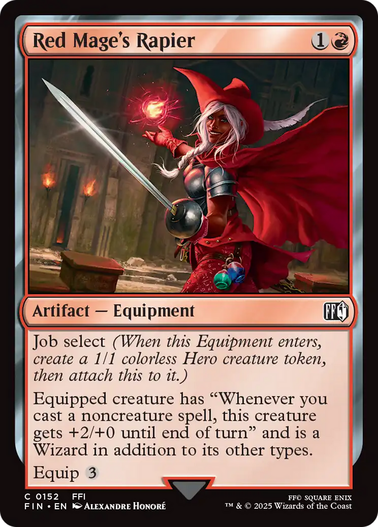 Red Mage's Rapier [FINAL FANTASY] | Good Games Cannington