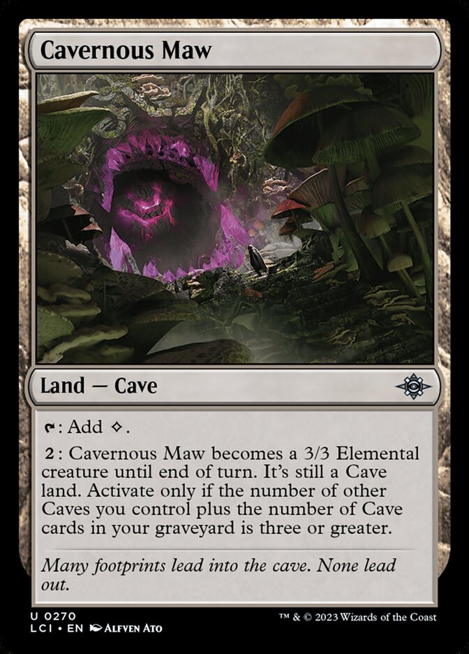 Cavernous Maw 270/291 (The Lost Caverns of Ixalan)  | Good Games Cannington