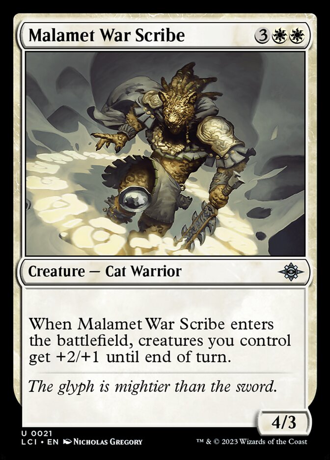 Malamet War Scribe 21/291 (The Lost Caverns of Ixalan)  | Good Games Cannington