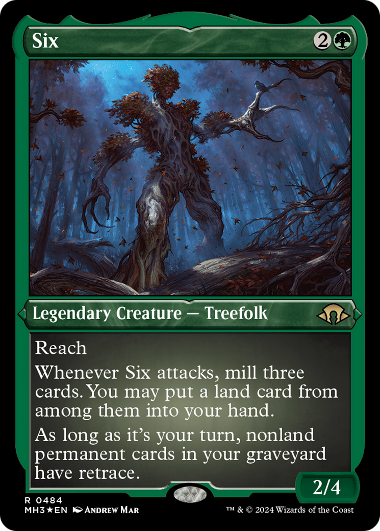 Six (Foil Etched) [Modern Horizons 3] | Good Games Cannington