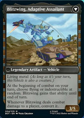 Blitzwing, Cruel Tormentor // Blitzwing, Adaptive Assailant [Transformers] | Good Games Cannington