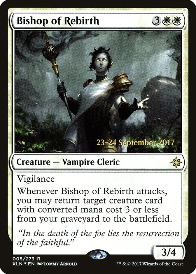 Bishop of Rebirth [Ixalan Prerelease Promos] | Good Games Cannington