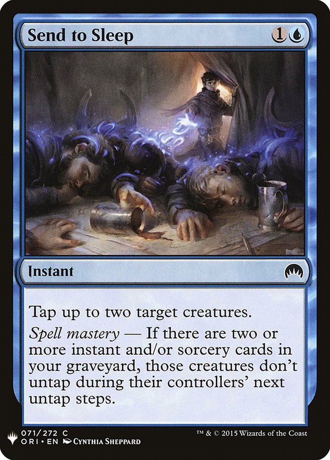 Send to Sleep [Mystery Booster] | Good Games Cannington