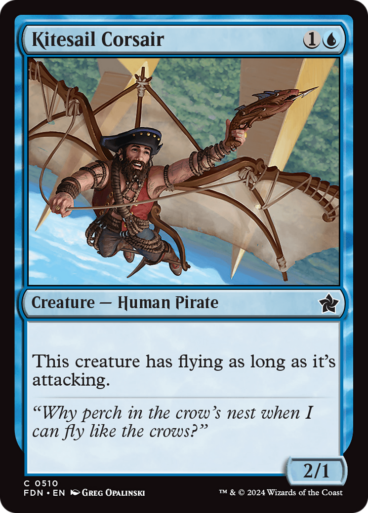 Kitesail Corsair [Foundations] | Good Games Cannington