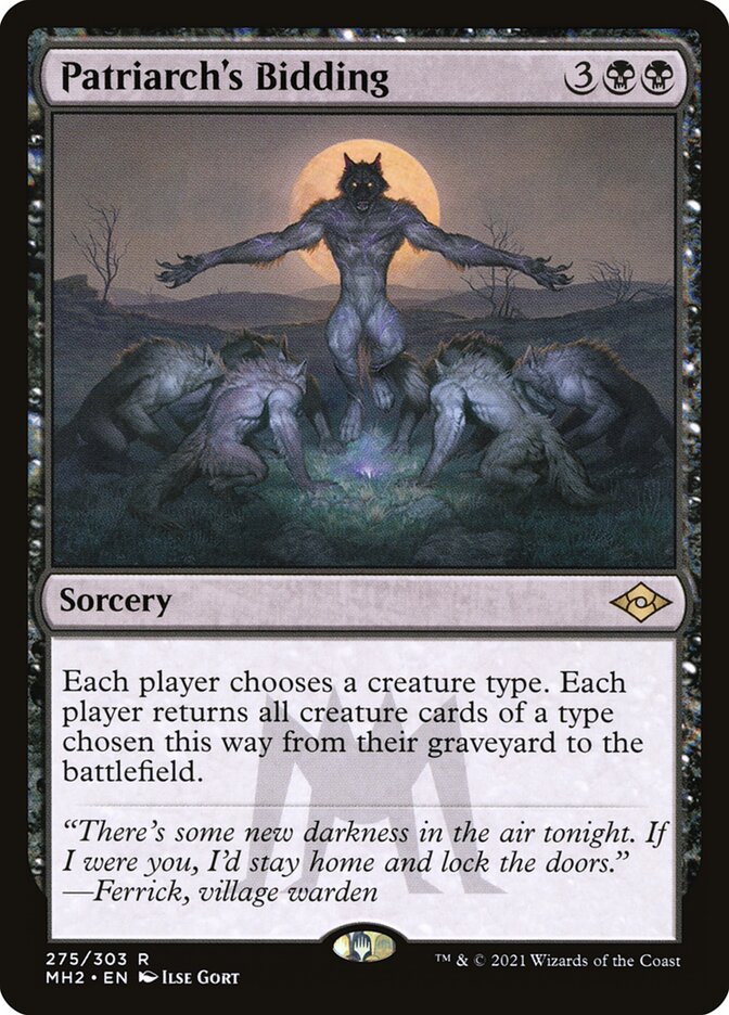 Patriarchs Bidding 275 (Modern Horizons 2)  | Good Games Cannington