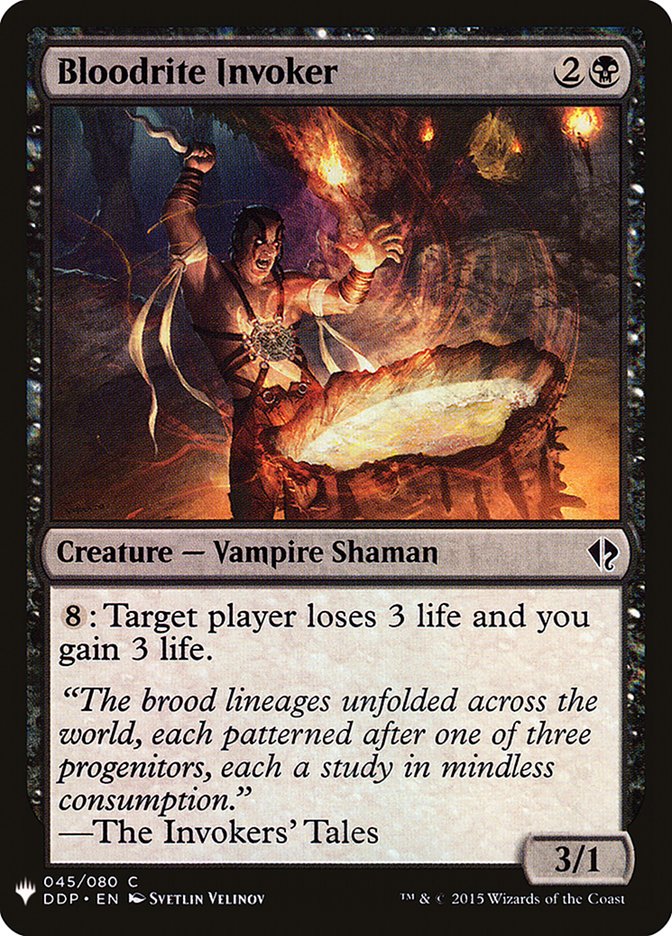 Bloodrite Invoker [Mystery Booster] | Good Games Cannington