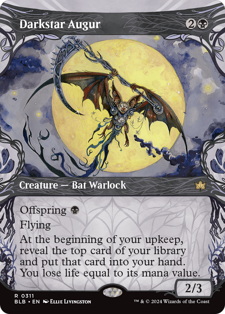 Darkstar Augur (Showcase) [Bloomburrow] | Good Games Cannington