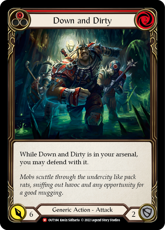 Down and Dirty [OUT184] (Outsiders) | Good Games Cannington