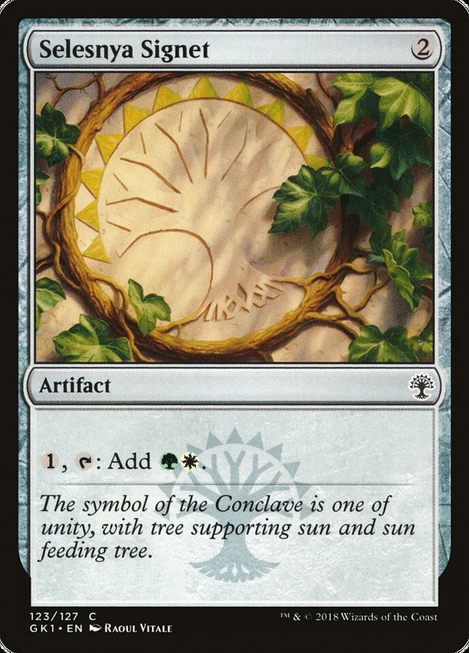 Selesnya Signet [Guilds of Ravnica Guild Kit] | Good Games Cannington