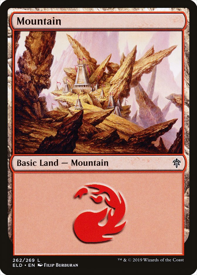 Mountain (262) [Throne of Eldraine] | Good Games Cannington