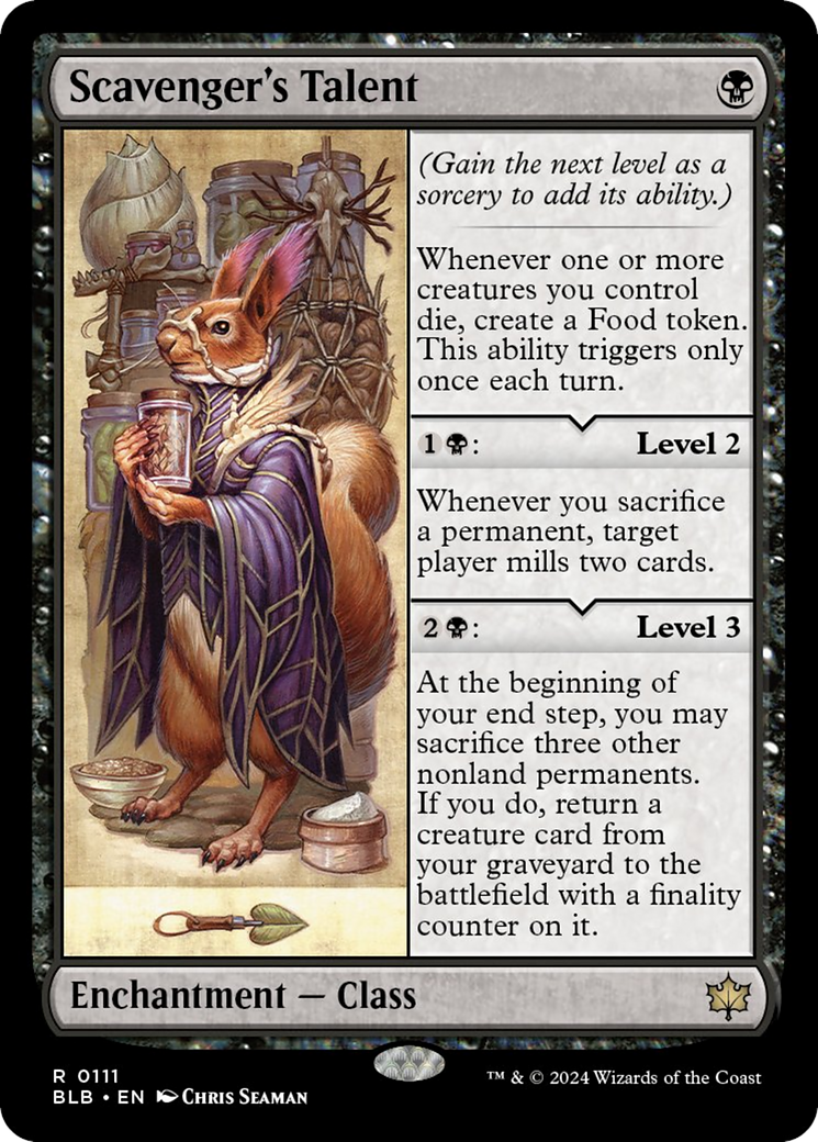 Scavenger's Talent [Bloomburrow] | Good Games Cannington