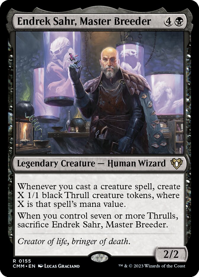 Endrek Sahr, Master Breeder 155 (Commander Masters)  | Good Games Cannington