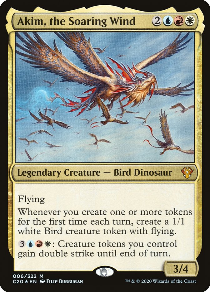 Akim the Soaring Wind 6 (Commander 2020)  - Foil | Good Games Cannington