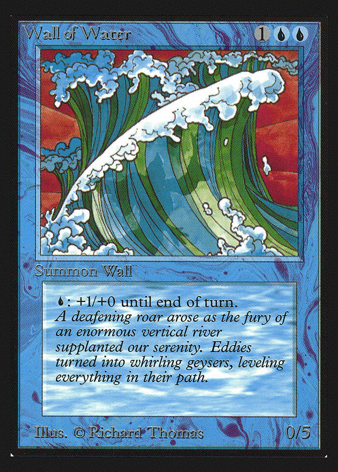 Wall of Water [Collectors' Edition] | Good Games Cannington