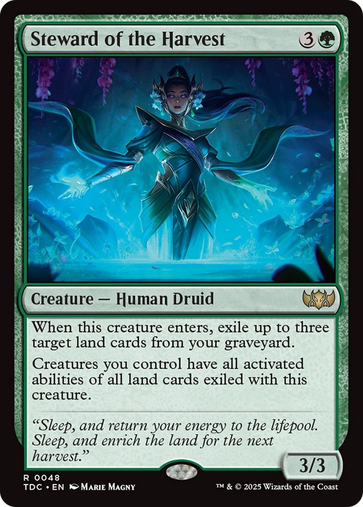 Steward of the Harvest [Tarkir: Dragonstorm Commander] | Good Games Cannington