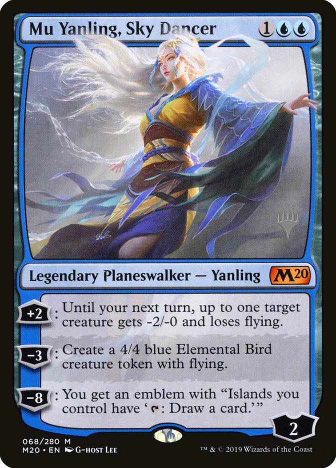 Mu Yanling, Sky Dancer (Promo Pack) [Core Set 2020 Promos] | Good Games Cannington
