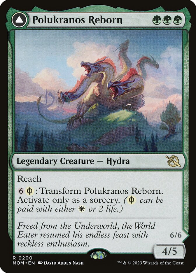 Polukranos Reborn // Polukranos, Engine of Ruin 200/291 (March of the Machine)  | Good Games Cannington