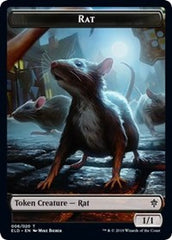 Rat // Food (17) Double-Sided Token [Throne of Eldraine Tokens] | Good Games Cannington