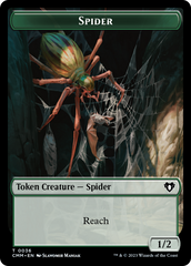 Eldrazi Scion // Spider Double-Sided Token [Commander Masters Tokens] | Good Games Cannington