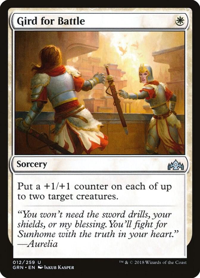 Gird for Battle 12/259 (Guilds of Ravnica)  | Good Games Cannington