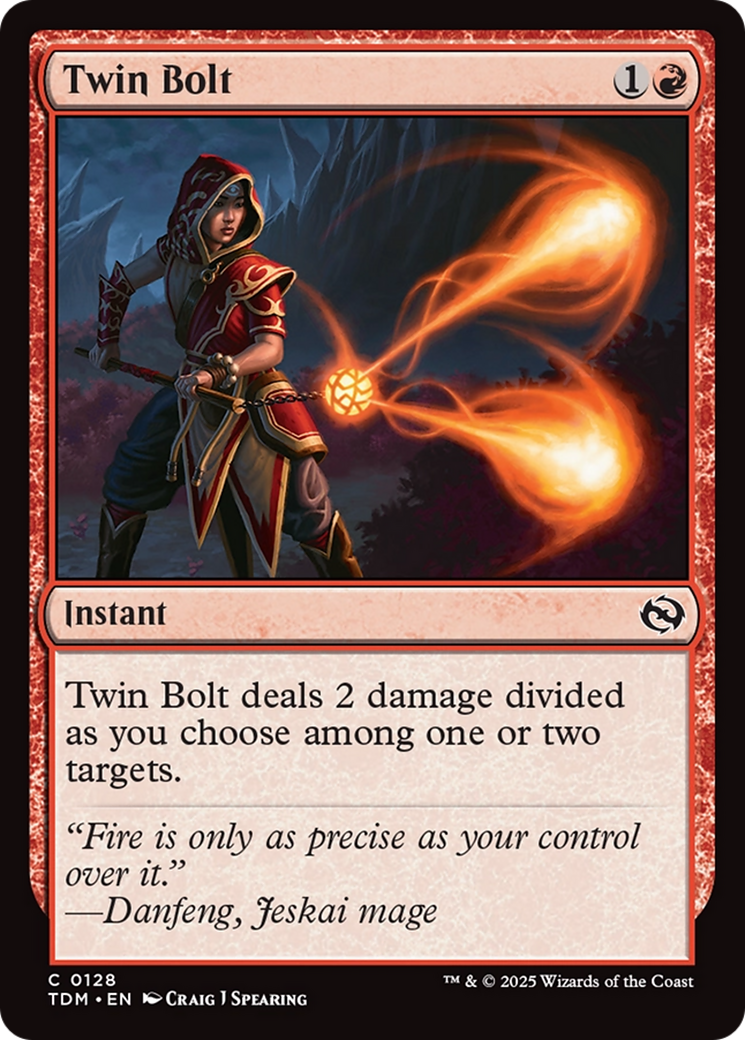 Twin Bolt [Tarkir: Dragonstorm] | Good Games Cannington