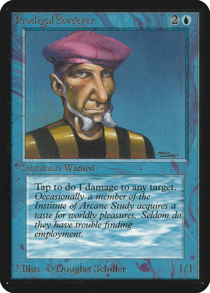 Prodigal Sorcerer [Alpha Edition] | Good Games Cannington