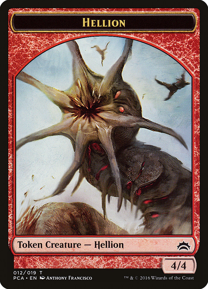 Hellion Token [Planechase Anthology Tokens] | Good Games Cannington