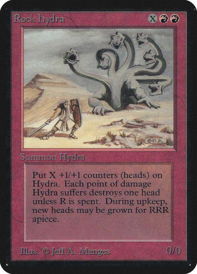 Rock Hydra [Alpha Edition] | Good Games Cannington