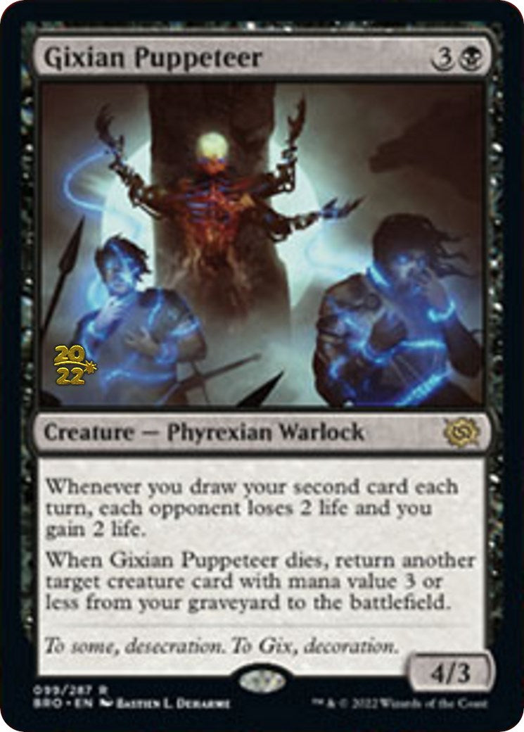 Gixian Puppeteer [The Brothers' War Prerelease Promos] | Good Games Cannington