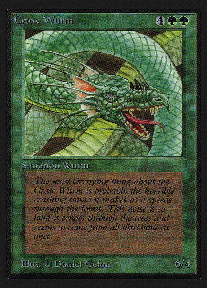 Craw Wurm [International Collectors' Edition] | Good Games Cannington