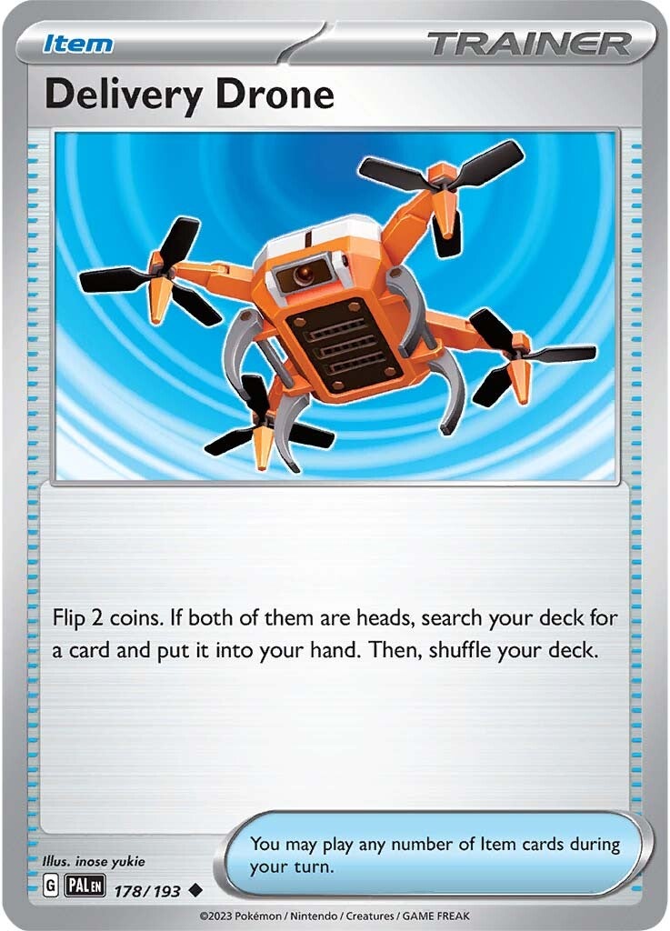 Delivery Drone (178/193) [Scarlet & Violet: Paldea Evolved] | Good Games Cannington