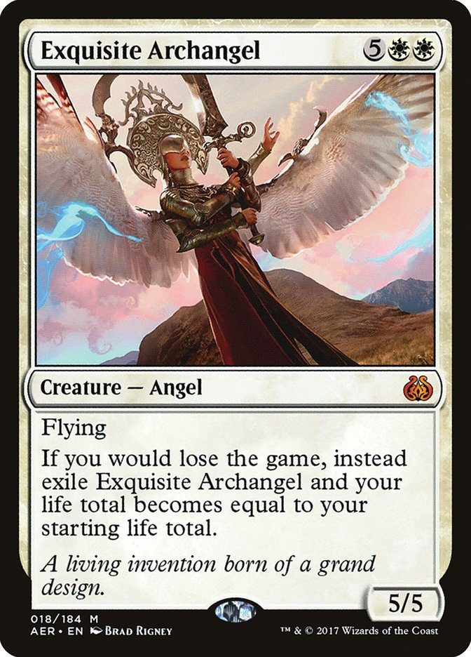 Exquisite Archangel 18/184 (Aether Revolt)  | Good Games Cannington