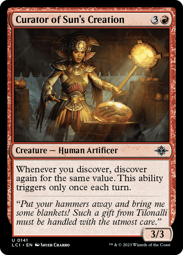 Curator of Sun's Creation [The Lost Caverns of Ixalan] | Good Games Cannington