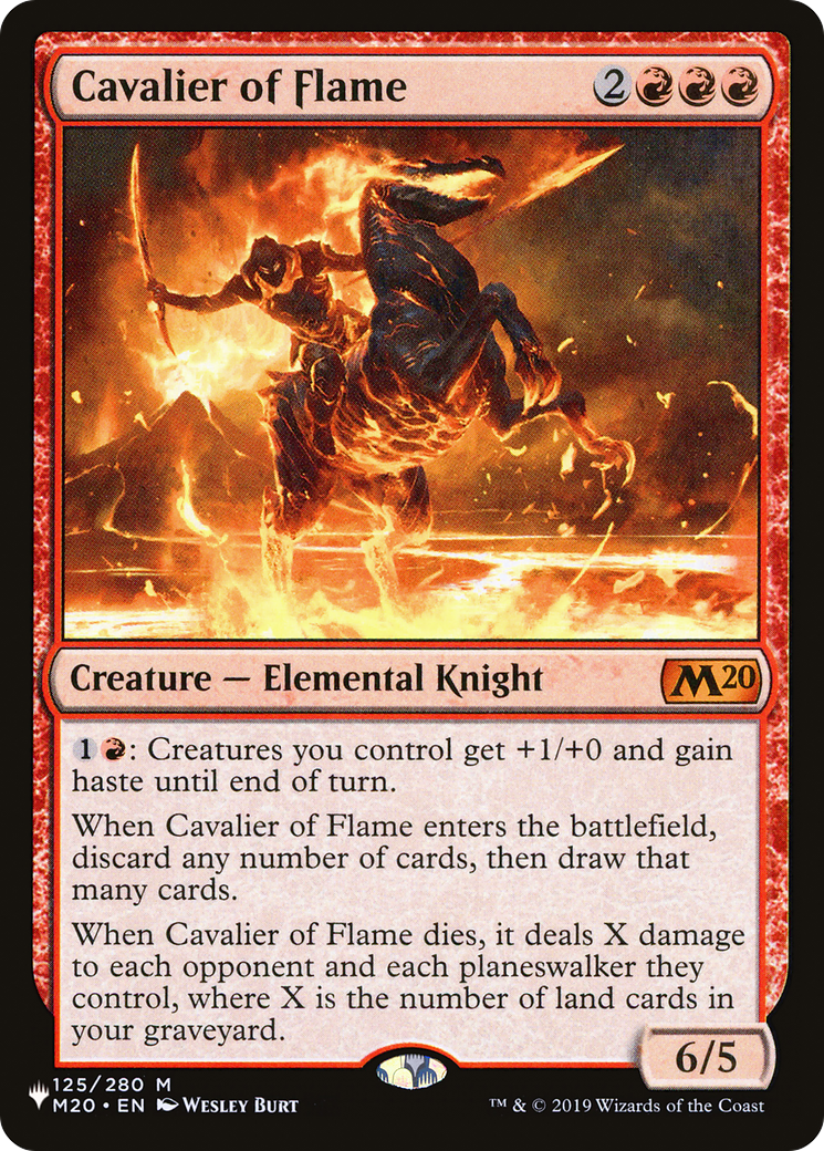 Cavalier of Flame [The List] | Good Games Cannington