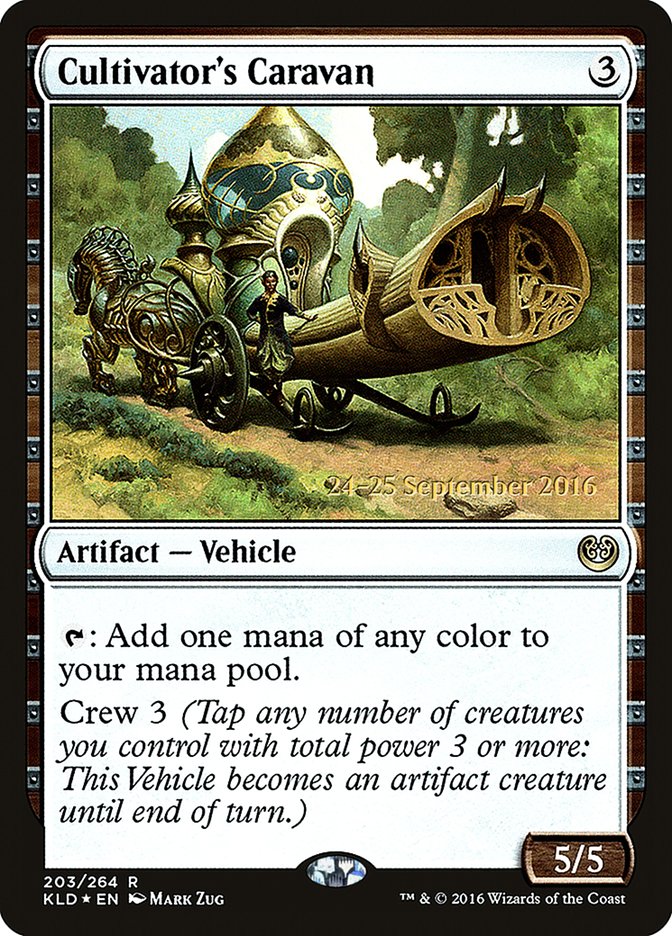 Cultivator's Caravan [Kaladesh Prerelease Promos] | Good Games Cannington