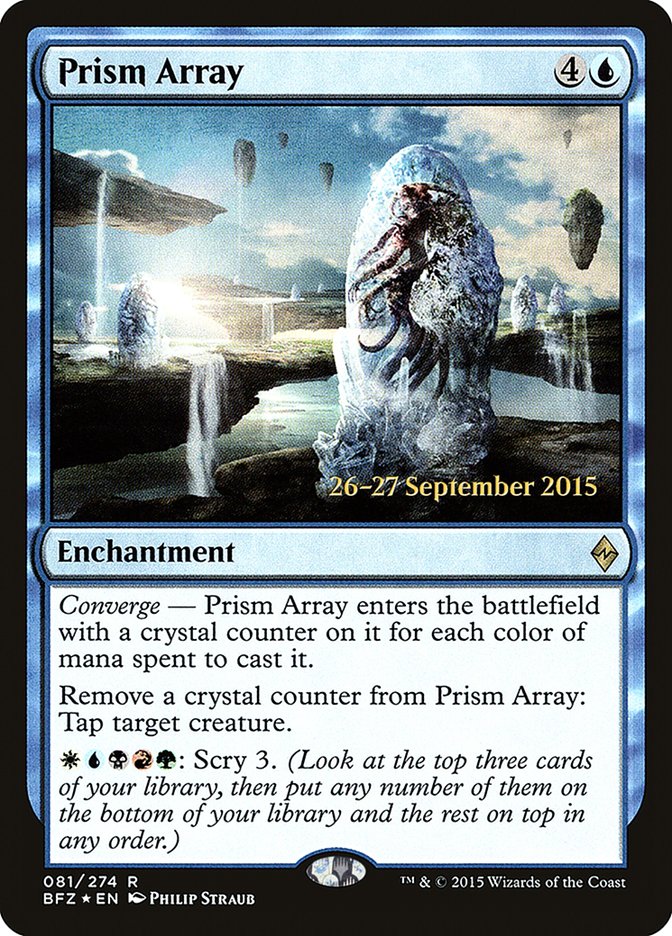 Prism Array [Battle for Zendikar Prerelease Promos] | Good Games Cannington