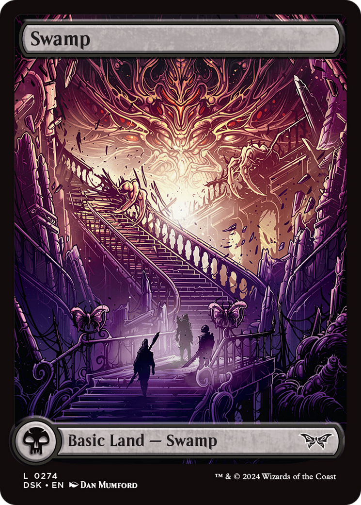 Swamp (274) - Full Art [Duskmourn: House of Horror] | Good Games Cannington