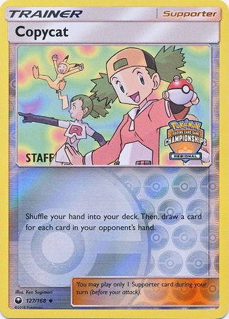 Copycat (127/168) (Regional Championship Promo Staff) [Sun & Moon: Celestial Storm] | Good Games Cannington