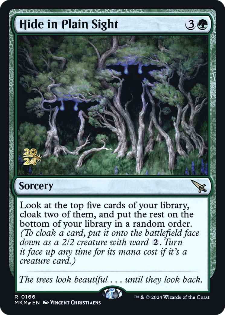 Hide in Plain Sight [Murders at Karlov Manor Prerelease Promos] | Good Games Cannington