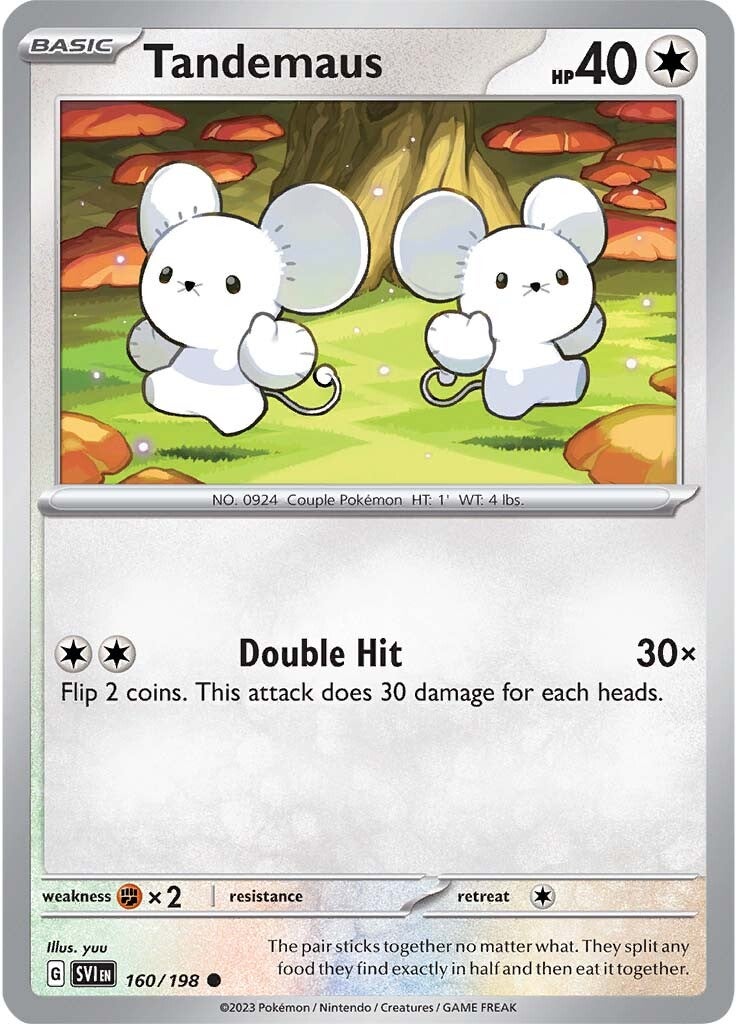Tandemaus (160/198) [Scarlet & Violet: Base Set] | Good Games Cannington