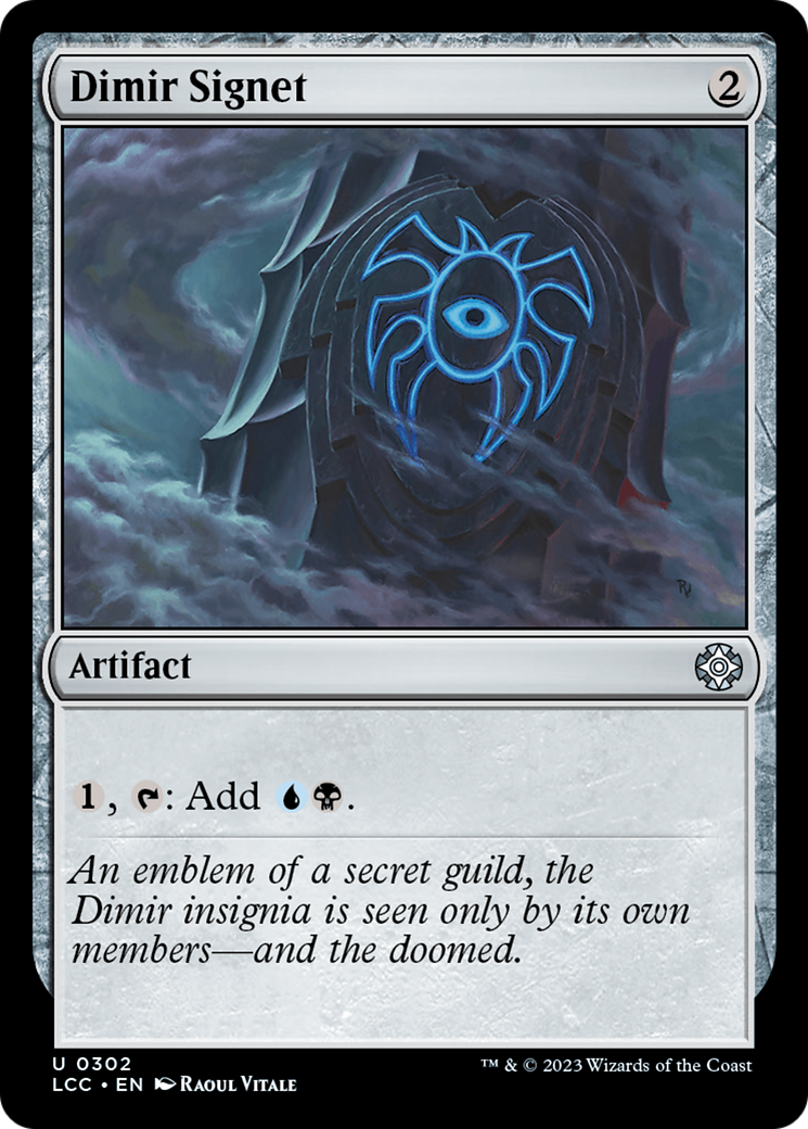 Dimir Signet [The Lost Caverns of Ixalan Commander] | Good Games Cannington