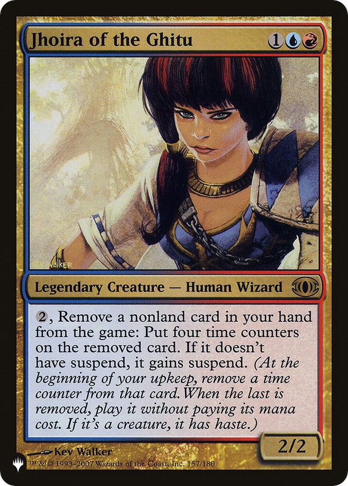 Jhoira of the Ghitu FUT 157/180 (The List Reprints)  | Good Games Cannington
