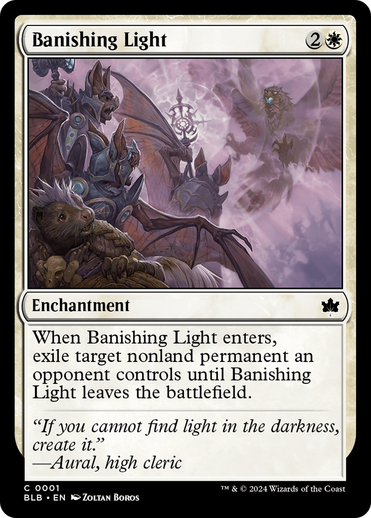 Banishing Light [Bloomburrow] | Good Games Cannington