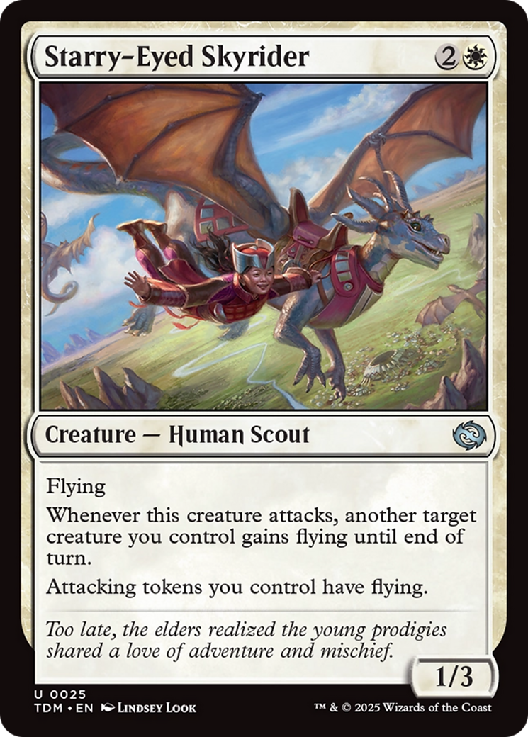 Starry-Eyed Skyrider [Tarkir: Dragonstorm] | Good Games Cannington