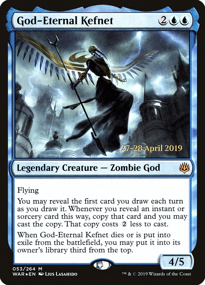 God-Eternal Kefnet [War of the Spark Prerelease Promos] | Good Games Cannington