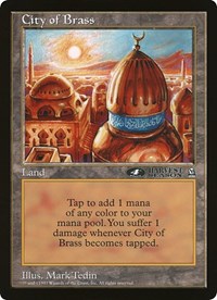 City of Brass (4th Place) (Oversized) [Oversize Cards] | Good Games Cannington