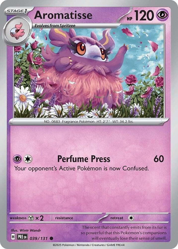 Aromatisse (039/131) [Scarlet & Violet: Prismatic Evolutions] | Good Games Cannington