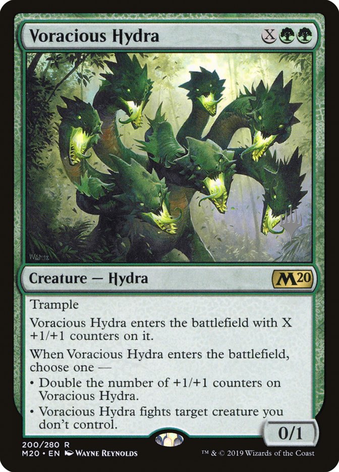 Voracious Hydra (Promo Pack) [Core Set 2020 Promos] | Good Games Cannington